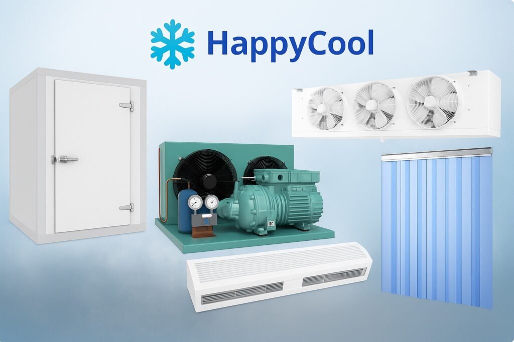 Thiết bị ngành lạnh là tập hợp các máy móc, linh kiện, phụ kiện và vật tư được sử dụng để xây dựng và vận hành các hệ thống làm lạnh công nghiệp
