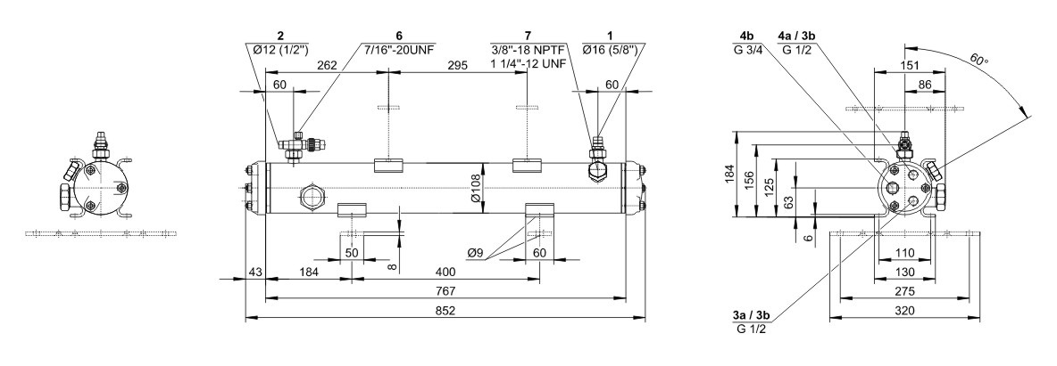 Bình ngưng giải nhiệt nước BITZER – K073H
