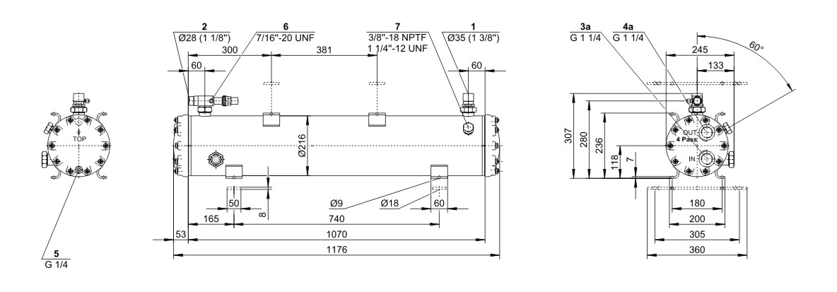 Bình ngưng giải nhiệt nước BITZER – K813H