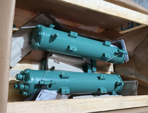 Bình ngưng ống chùm BITZER giải nhiệt nước biển