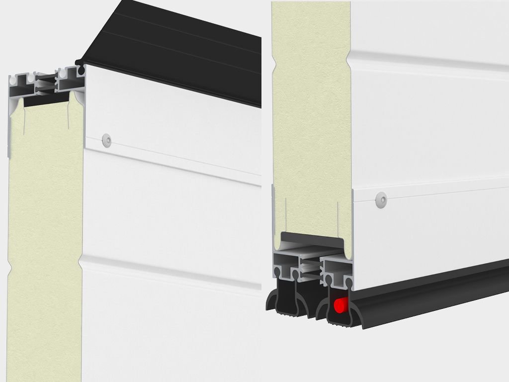 Cửa trượt trần kho lạnh ISD ThermalPro