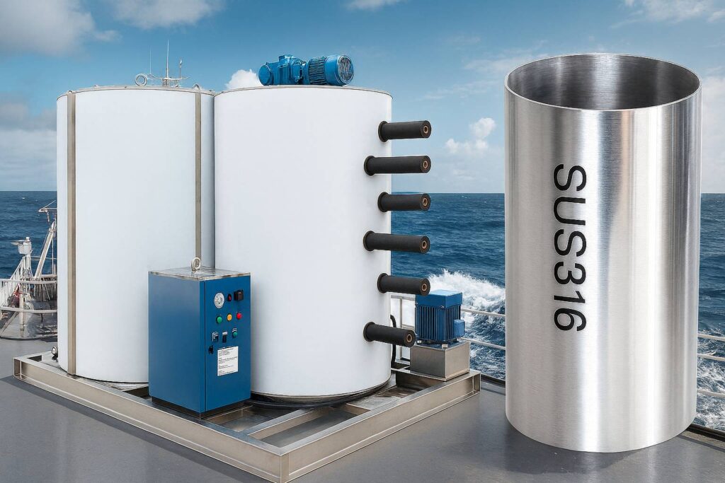 Làm Đá Ngay Trên Tàu: Vì Sao Cối Đá Vảy Nước Biển Là Khoản Đầu Tư Sinh Lời?