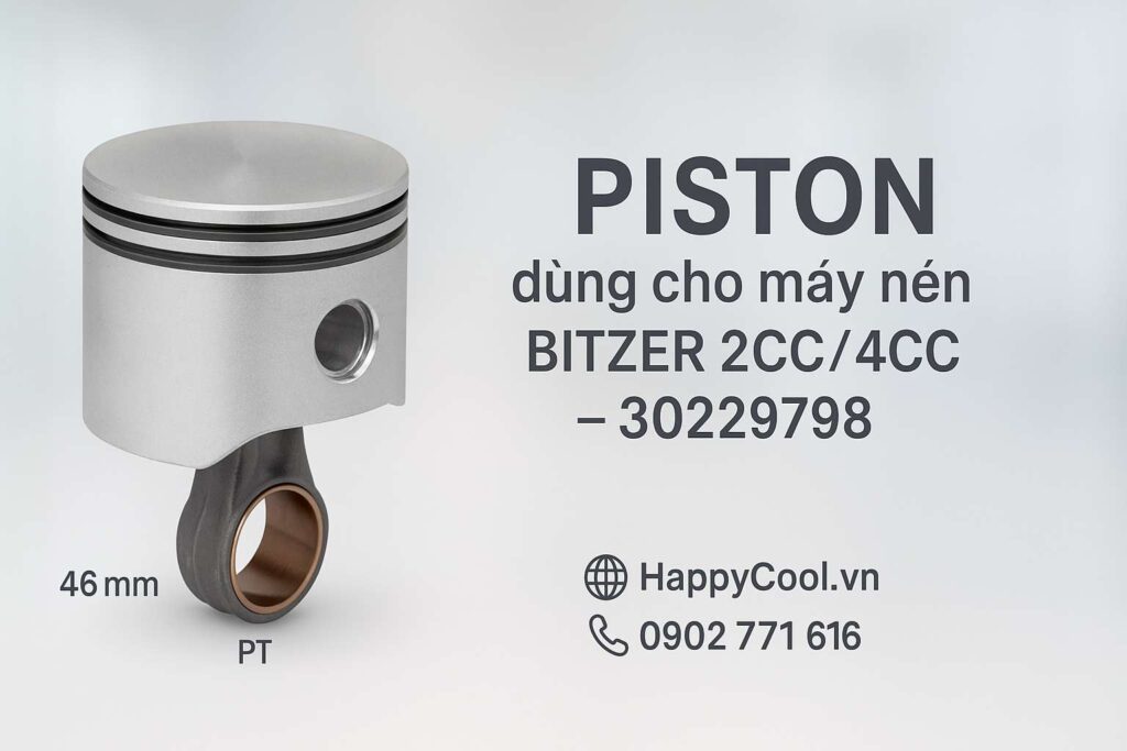 PISTON Dùng Cho Máy Nén BITZER 2CC/4CC – 30229798